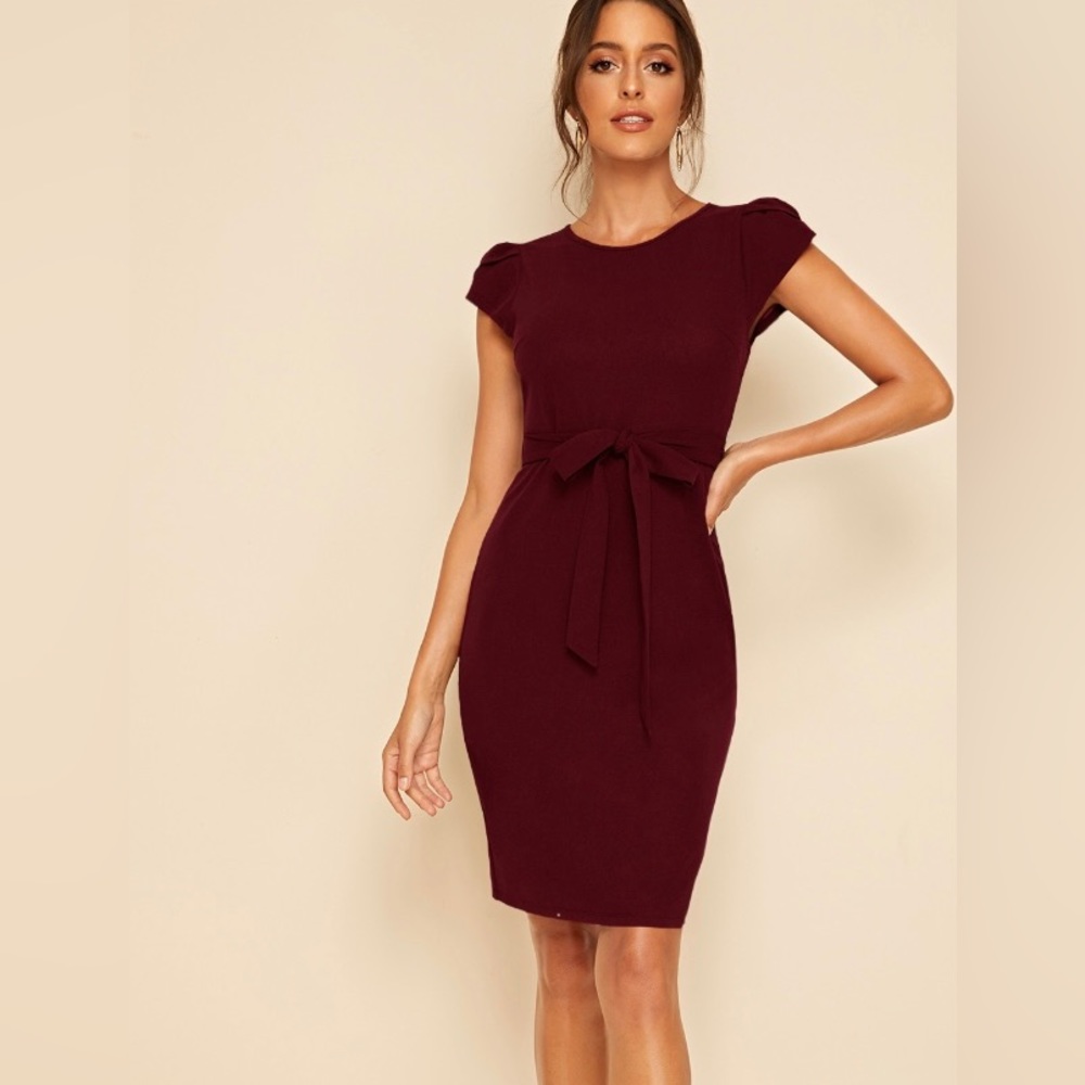 Women’s Burgundy XL Dress